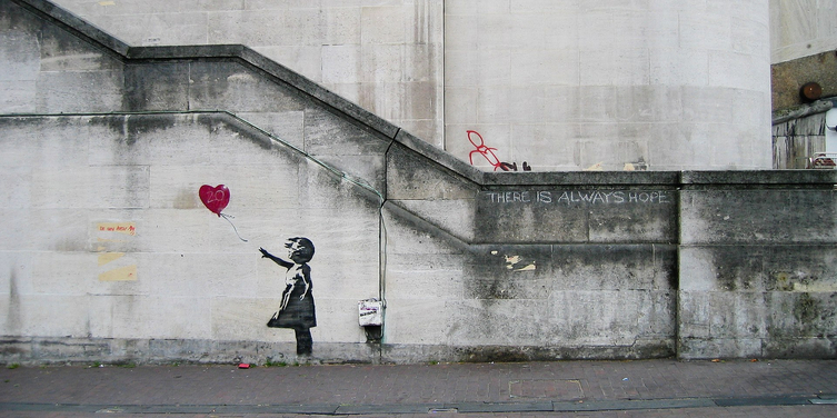 Banksy: Girl with Balloon (2006)